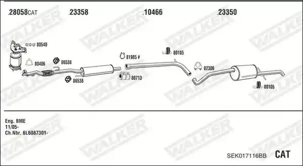 WALKER SEK017116BB