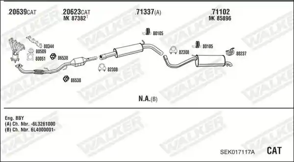 WALKER SEK017117A