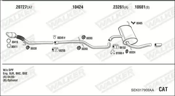 WALKER SEK017902AA