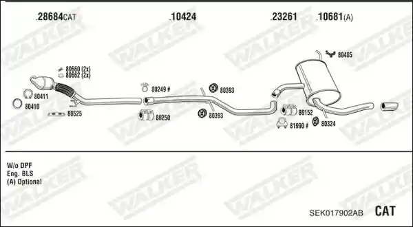 WALKER SEK017902AB