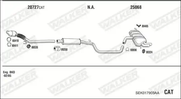 WALKER SEK017903AA