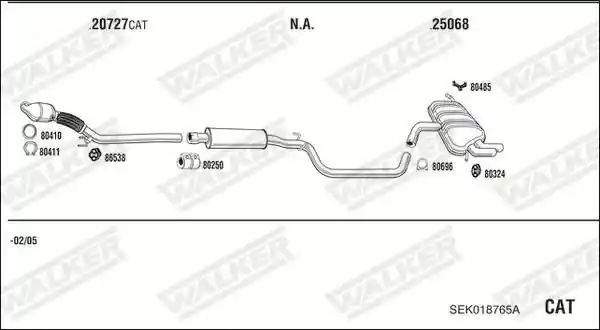 WALKER SEK018765A