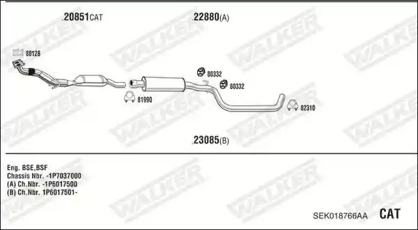 WALKER SEK018766AA