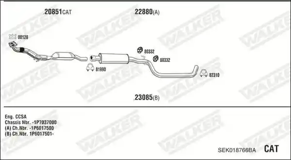 WALKER SEK018766BA