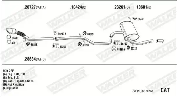 WALKER SEK018769A