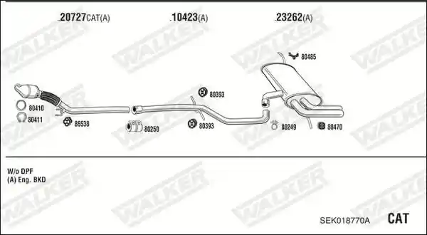 WALKER SEK018770A