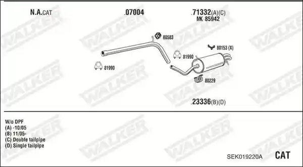 WALKER SEK019220A