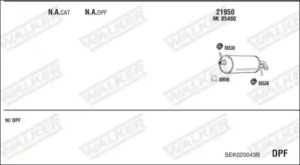 WALKER SEK020043B
