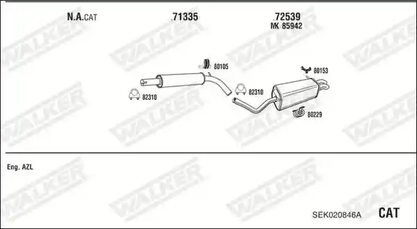 WALKER SEK020846A