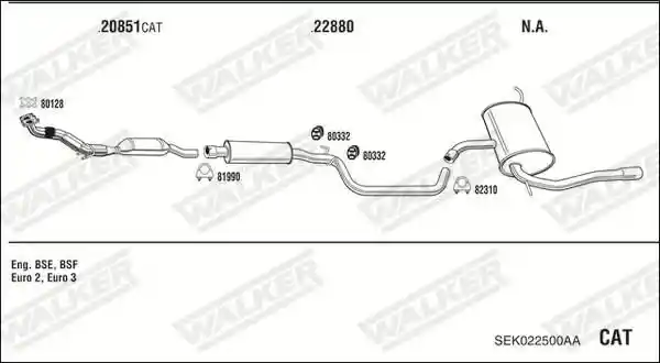 WALKER SEK022500AA