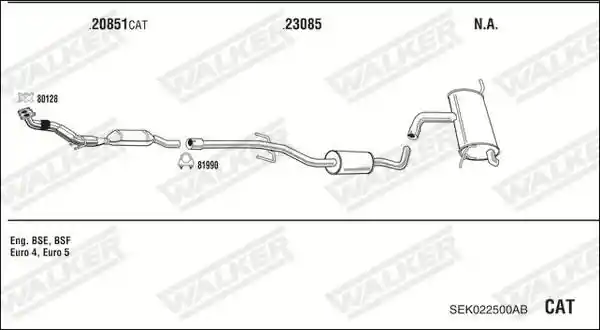 WALKER SEK022500AB