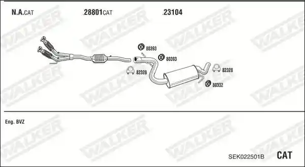 WALKER SEK022501B