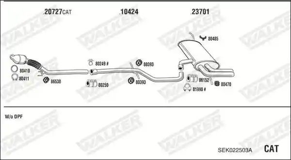 WALKER SEK022503A