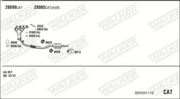 WALKER SEK031112