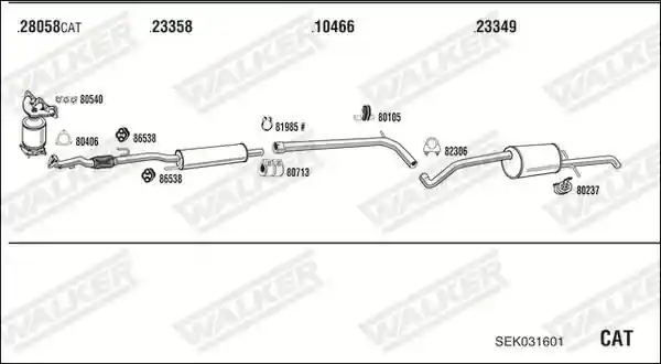 WALKER SEK031601