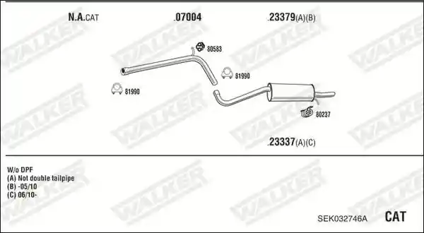 WALKER SEK032746A