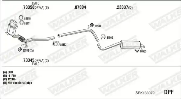 WALKER SEK133072