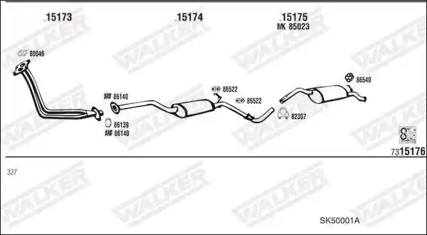 WALKER SK50001A