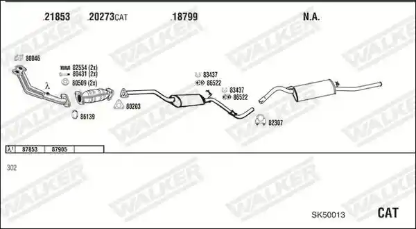 WALKER SK50013