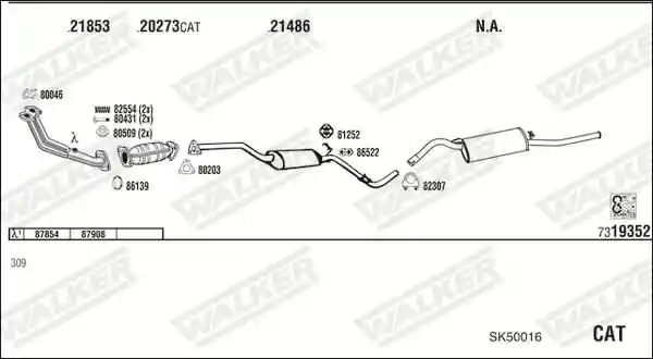 WALKER SK50016
