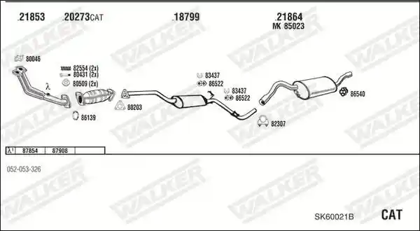 WALKER SK60021B