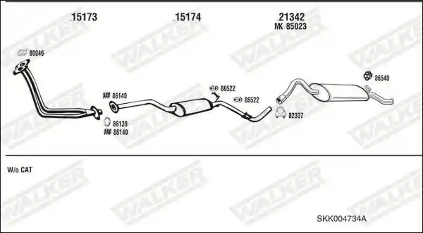 WALKER SKK004734A