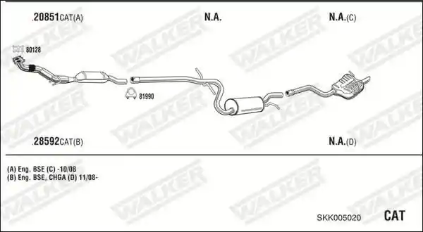 WALKER SKK005020