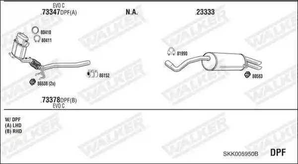 WALKER SKK005950B