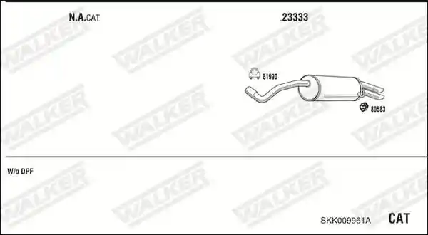 WALKER SKK009961A