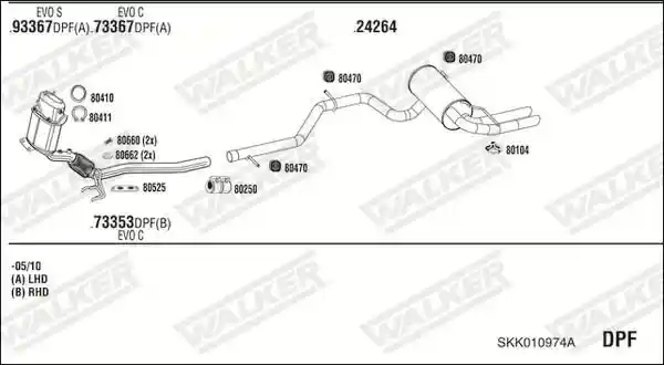 WALKER SKK010974A