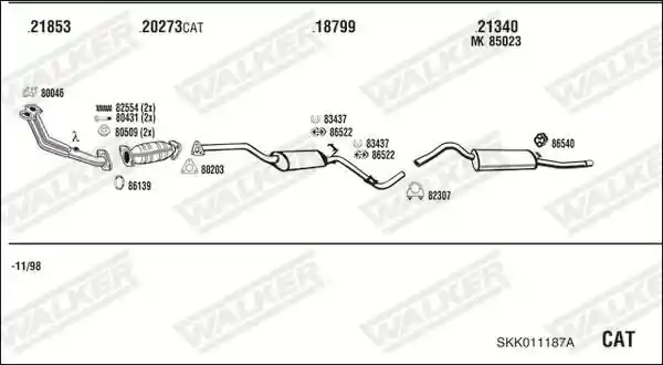 WALKER SKK011187A
