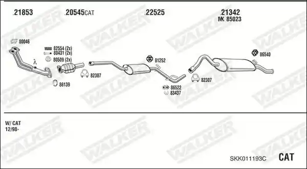 WALKER SKK011193C