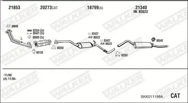 WALKER SKK011196A