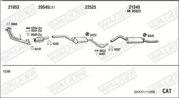 WALKER SKK011196B
