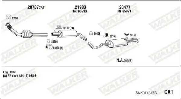 WALKER SKK011346C