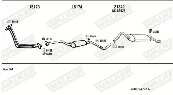 WALKER SKK014741A