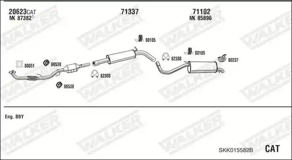 WALKER SKK015582B