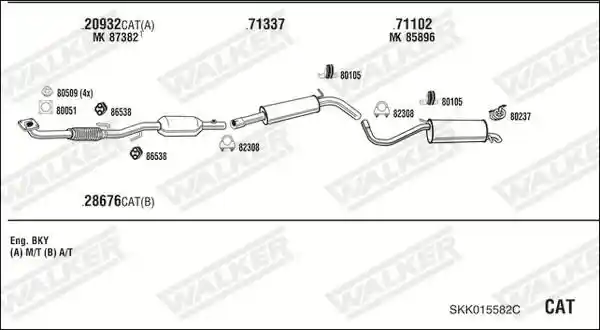 WALKER SKK015582C