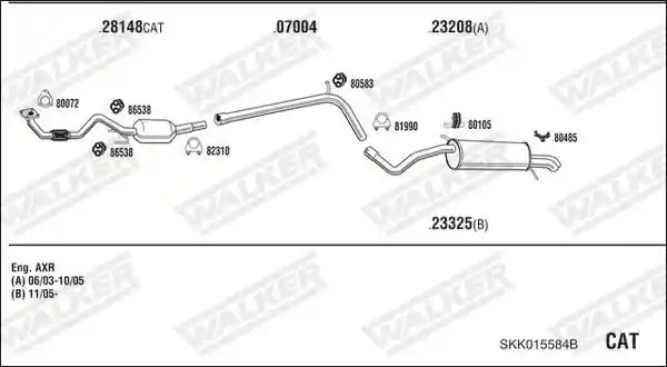 WALKER SKK015584B