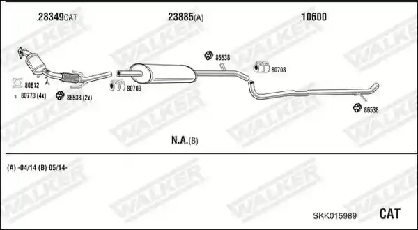 WALKER SKK015989