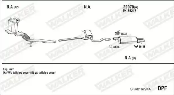 WALKER SKK016294A