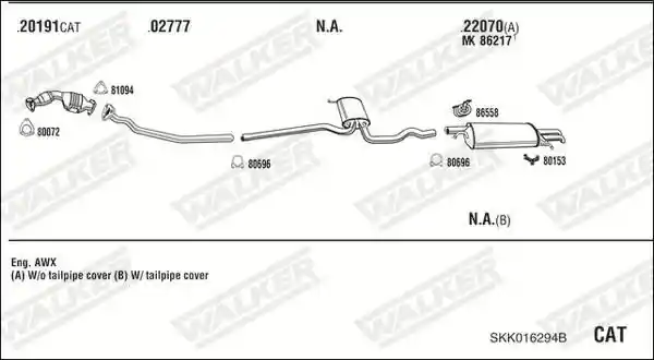 WALKER SKK016294B