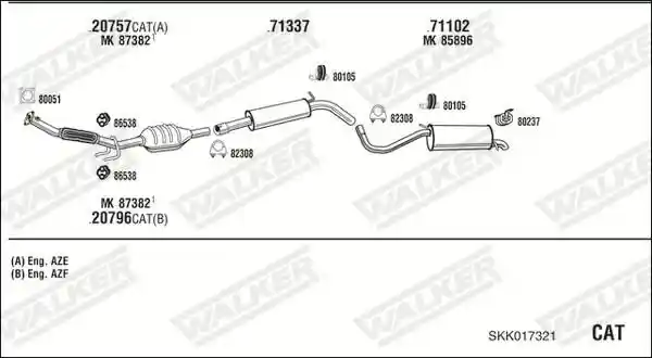 WALKER SKK017321
