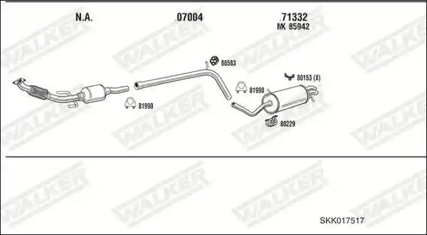 WALKER SKK017517