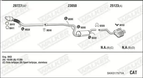 WALKER SKK017971A