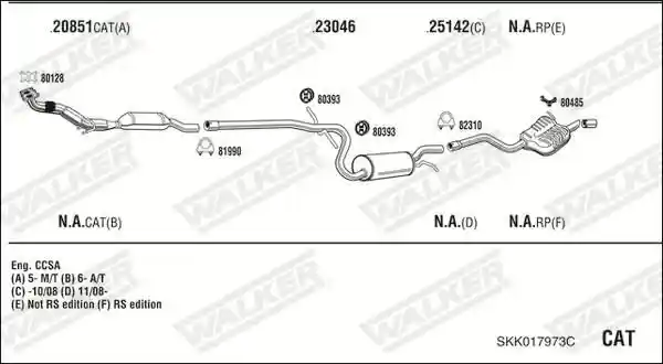 WALKER SKK017973C