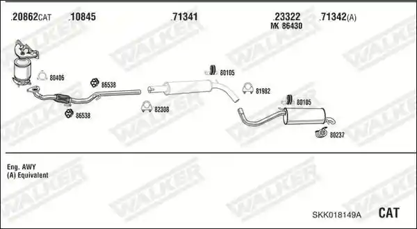 WALKER SKK018149A