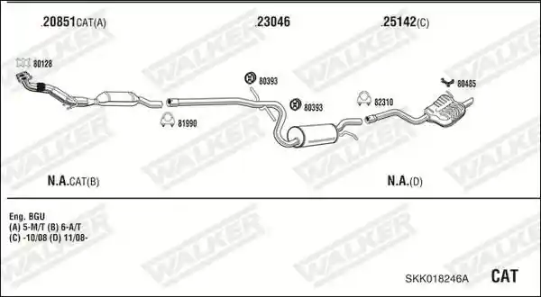 WALKER SKK018246A
