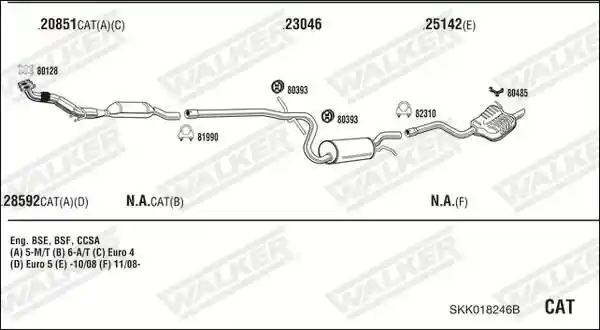 WALKER SKK018246B