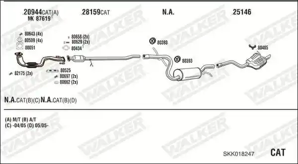 WALKER SKK018247